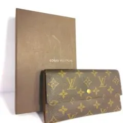 LOUIS VUITTON モノグラム ポルトフォイユ 三つ折り財布 PVC素材