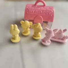 Sanrio My Melody ミニハウス スタンプセット　昭和レトロのサムネイル