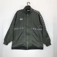 00s リーボック トラックジャケット ジャージ ダークグリーン系 Lサイズ