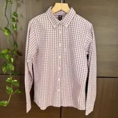 mont-bell レディース　シアサッカー　ボタンダウンシャツ　XL