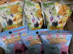 びっくらたまご　ピクミン　バスボールvol.2 ３点&ぷにるんずバスボール３点