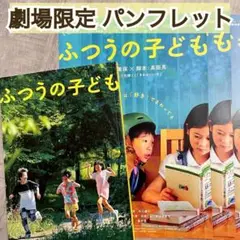 ★新品・折れ対策梱包★ 映画 ふつうの子ども パンフレット フライヤー3枚付