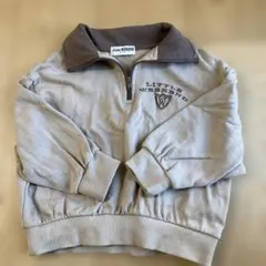 Little WEEKEND ハーフ　ジップアップ トレーナー　80