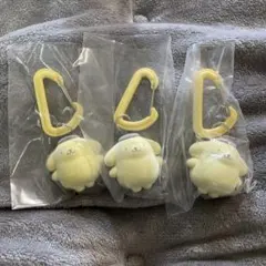 サンリオ カラフルカラビナマスコットチャーム ポムポムプリン 3個セット