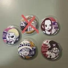 ワンピース 缶バッジ