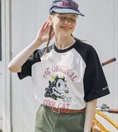 【FELIX】 モノマート ヴィンテージ加工 半袖 Tシャツ 新品 未使用