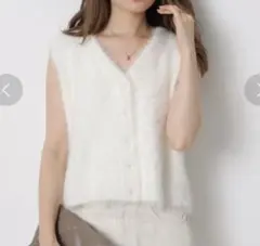 ❤︎美品❤︎ アプワイザーリッシェ フェザーニットプルオーバー