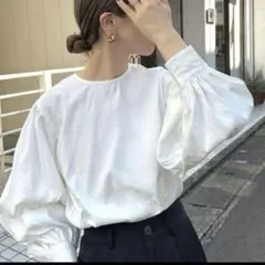 select moca by son ボリュームスリーブブラウス