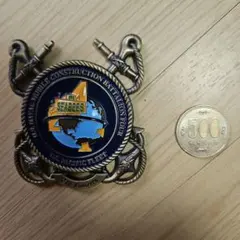 米軍 シービーズ SEABEES チャレンジコイン