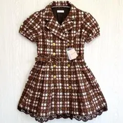 LIZ LISA Y2K 姫ギャル　当時物　ダブルブレストパフワンピース