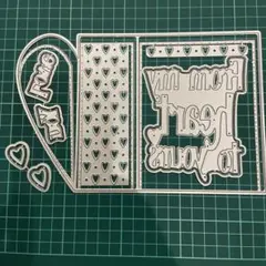 カッティングダイ　ハート