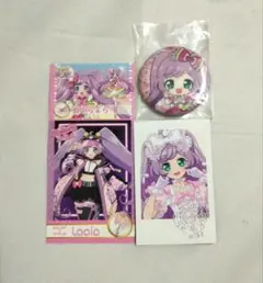 プリパラ 真中らぁら グッズセット 缶バッジ ブロマイドのサムネイル