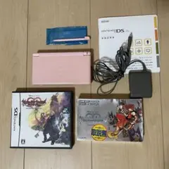 ニンテンドー DS Lite 本体 ノーブルピンク、キングダムハーツ
