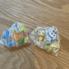 ポケモン ガチャ アクキー キモリ アチャモ ミズゴロウ　ポッチャマ　ナエトル