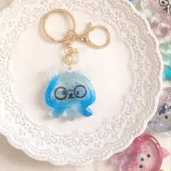 宇宙人？！キーホルダー◇うさぎくらげ