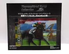サラブレッドホースコレクション　直筆サイン ジャングルポケット角田晃一元騎手 サラブレッドホースコレクション 直筆サイン ジャングルポケット