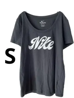 NIKE ナイキ Tシャツ レディース S 黒 DRI-FIT ドライフィット