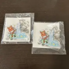 ターフィー アクリルキーホルダー 2個セット JRA サンリオコラボ