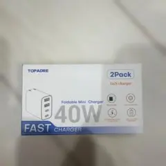 TOPADRE 40W GaN 急速充電器