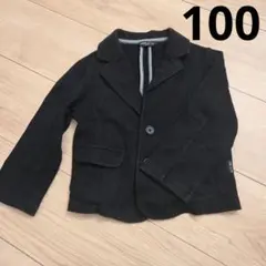 COMME CA ISM キッズ ジャケット 100A ブラック