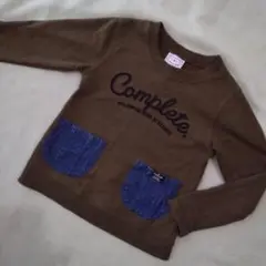 Complete. デニムポケット トレーナー 110