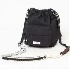 BAYFLOW 巾着型ショルダーバック