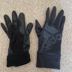 adidas スポーツグローブ 黒