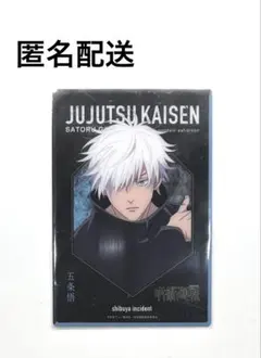 【匿名配送】呪術廻戦 大交流展イラスト トレーディング クリアカード 五条