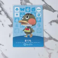 ◎《まとめ割》新品amiiboカード　第1弾 054 まりも