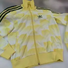 #FS.adidas 幾何学模様 ジャージ イエロー