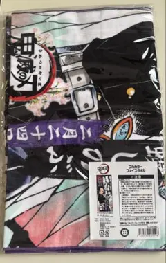 鬼滅の刃　胡蝶しのぶ　フルカラーフェイスタオル 鬼滅の刃 胡蝶しのぶ フルカラーフェイスタオル 新品未開封 ジャンプ