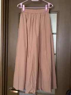 ロングスカート　くすみピンク　イングのサムネイル