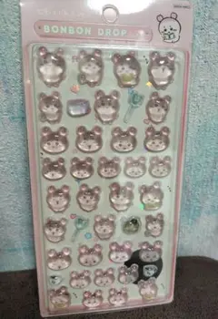 ボンボンドロップシール ちいかわ 古本屋 カニちゃん サンスター文具