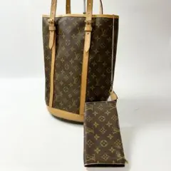 ルイヴィトン　モノグラム　バケット　トートバッグ