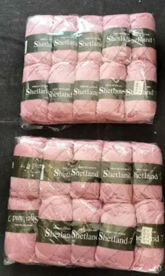 【未使用】ニッケビクター毛糸 シェットランド・セブン ウール100% まとめ売り