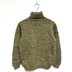 タートルネック　ニット/セーター　男女兼用　ユニセックス　冬物　S-Mサイズ