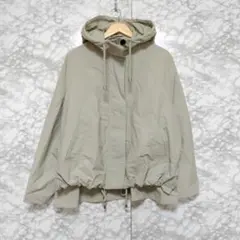 ZARA ザラ ブルゾン ナイロンジャンパー フード S アウター 羽織