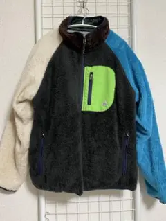 【gymmaster】ジムマスターリバーシブル　ジャケット　ボア×ナイロン