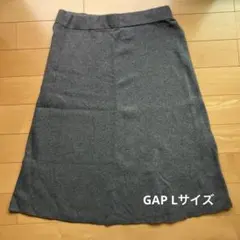 GAP グレー フレアスカート Lサイズ