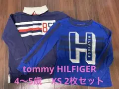 ⑦tommy HILFIGER 4〜5歳　XS 2枚セット