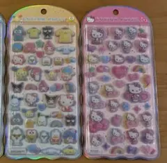 キティちゃん キャラクターシール 3シートセット