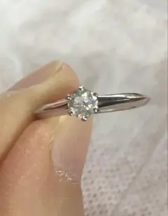 ティファニー　TIFFANY ソリティアリング　プラチナダイヤモンドのサムネイル