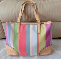 Coach Hamptons Legacy Stripe ShoulderBagのサムネイル