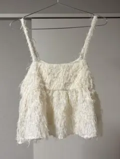 き*》様 FREAK'S STORE トップス　フェザリービスチェキャミのサムネイル