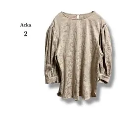 ジャガードブラウス