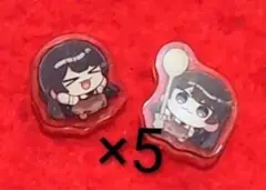 にじさんじ with cake 月ノ美兎 アクリルパーツ 各5個セット