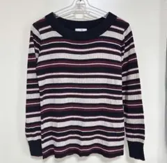 DRESKIP ドレスキップ ボーダー 長袖 ニット レディース