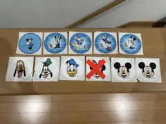 ミッキー キャラクター ステッカー 9枚セット