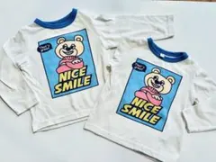 ベビー　トップス 長袖Tシャツ 2枚セット 80 双子