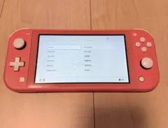 Nintendo SwitchLight コーラルピンク ジャンク品